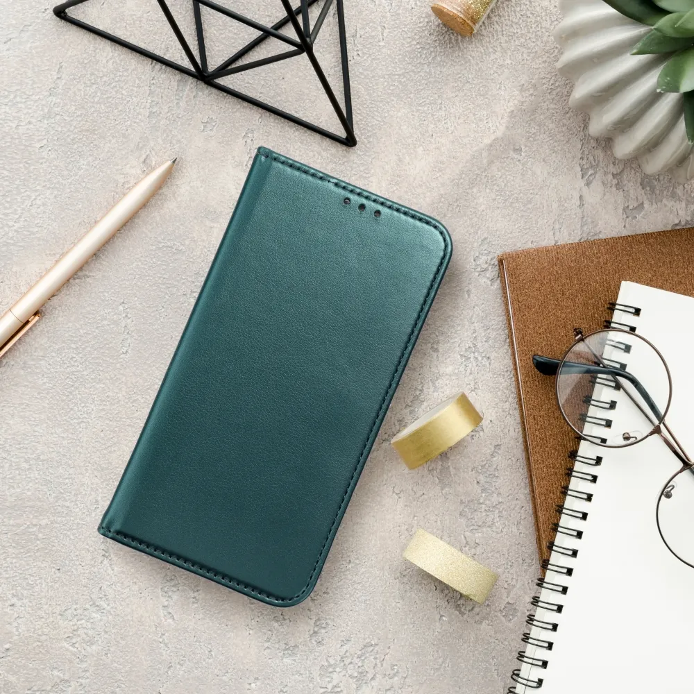 TechWave-Smart-Leather-case-for-Motorola-Moto-E14-G04-G24-forest-green-2 TechWave Smart Leather case for Motorola Moto E14 / G04 / G24 forest green - Image 2
