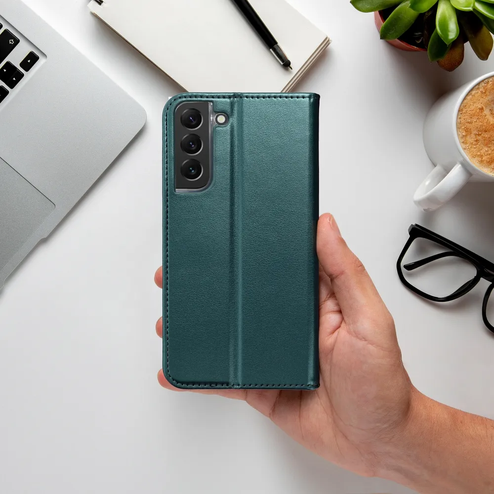 TechWave-Smart-Leather-case-for-Samsung-Galaxy-A17-forest-green-3 TechWave Smart Leather case for Samsung Galaxy A17 forest green - Image 3