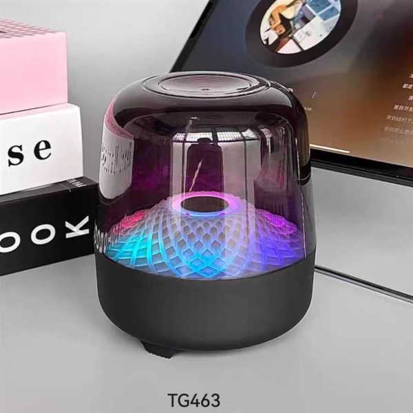 adda9e166c45fe694ae2df1fe59f7048 Ασύρματο ηχείο Bluetooth με φωτισμό LED - TG-463 - 813577 - Red - Image 2