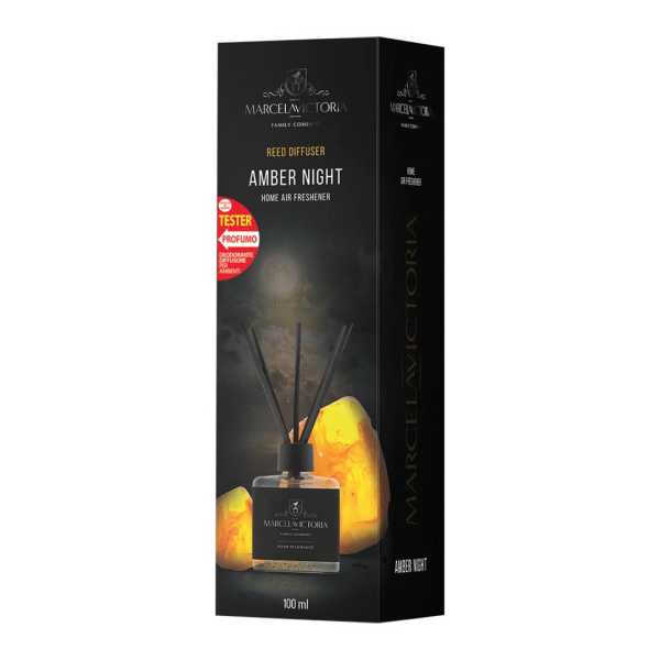 amber-oto ΑΡΩΜΑΤΙΚΟ ΧΩΡΟΥ 100ml ΜΕ STICKS - AMBER NIGHT - Image 2
