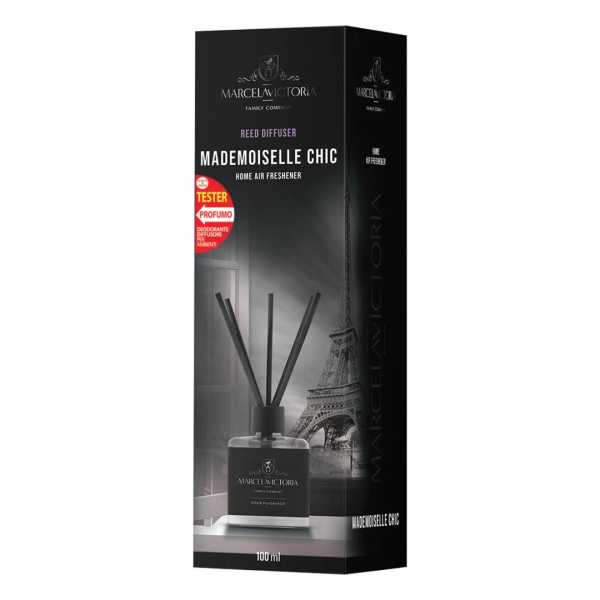 chic-oto ΑΡΩΜΑΤΙΚΟ ΧΩΡΟΥ 100ml ΜΕ STICKS - MADEMOISELLE CHIC - Image 2