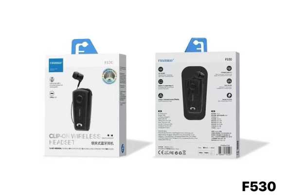 dbd9a8a9c633bfb08af9fc065119d72a Ασύρματο ακουστικό Bluetooth - F530 - Fineblue - 701427 - White - Image 2