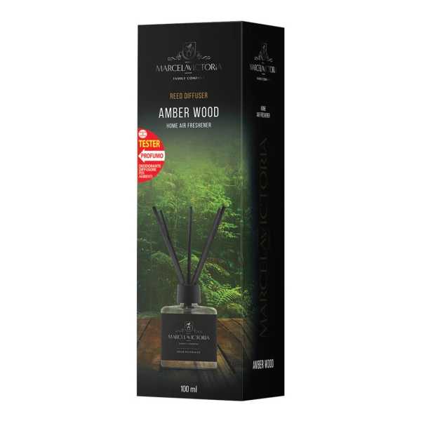wood-oto ΑΡΩΜΑΤΙΚΟ ΧΩΡΟΥ 100ml ΜΕ STICKS - AMBER WOOD - Image 2