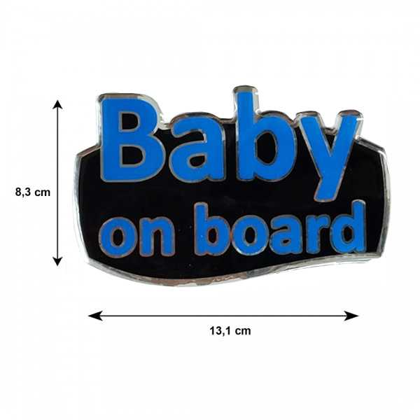 ΑΥΤBABY1-RXCCA-2-600x600 BABY ON BOARD ΑΥΤΟΚΟΛΛΗΤΟ ΕΞΩΤΕΡΙΚΗΣ ΧΡΗΣΗΣ 13,1 Χ 8,3cm ΜΠΛΕ/ΜΑΥΡΟ/ΧΡΩΜΙΟ ΜΕ ΕΠΙΚΑΛΥΨΗ ΣΜΑΛΤΟΥ - 1 ΤΕΜ. - Image 2