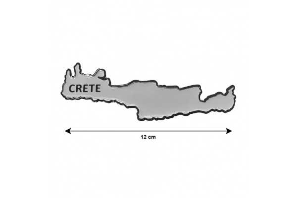 ΑΥΤΚΡΗΤΗC-2 ΚΡΗΤΗ ΑΥΤΟΚΟΛΛΗΤΟ 12 cm ΧΡΩΜΙΟ (ΝΙΚΕΛ) ΜΕ ΕΠΙΚΑΛΥΨΗ ΕΠΟΞΕΙΔΙΚΗΣ ΡΥΤΙΝΗΣ (ΥΓΡΟ ΓΥΑΛΙ) - 1 ΤΕΜ. - Image 2