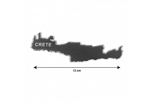 ΑΥΤΚΡΗΤΗG-2 ΚΡΗΤΗ ΑΥΤΟΚΟΛΛΗΤΟ 12 cm ΓΚΡΙ/ΧΡΩΜΙΟ ΜΕ ΕΠΙΚΑΛΥΨΗ ΕΠΟΞΕΙΔΙΚΗΣ ΡΥΤΙΝΗΣ (ΥΓΡΟ ΓΥΑΛΙ) - 1 ΤΕΜ. - Image 2
