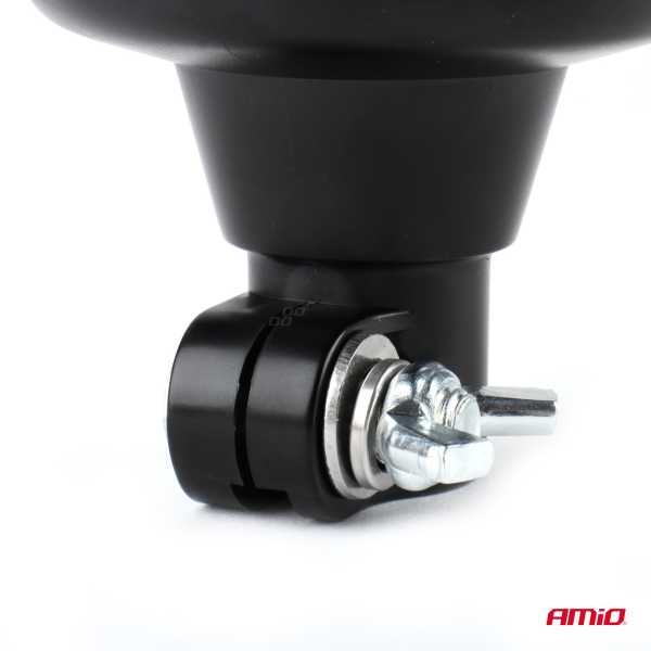 02922_03 ΦΑΡΟΣ LED MINI 12/24V 18SMD ΒΙΔΩΤΟΣ ΠΟΡΤΟΚΑΛΙ 97x86mm  AMIO -1 ΤΕΜ. - Image 3