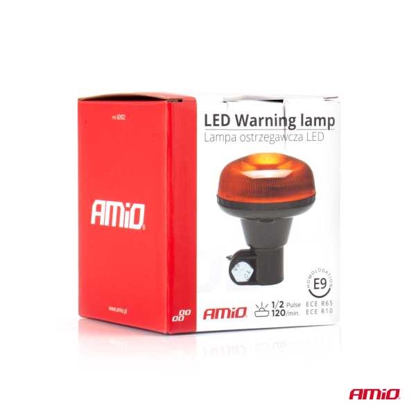 02922_05 ΦΑΡΟΣ LED MINI 12/24V 18SMD ΒΙΔΩΤΟΣ ΠΟΡΤΟΚΑΛΙ 97x86mm  AMIO -1 ΤΕΜ. - Image 5