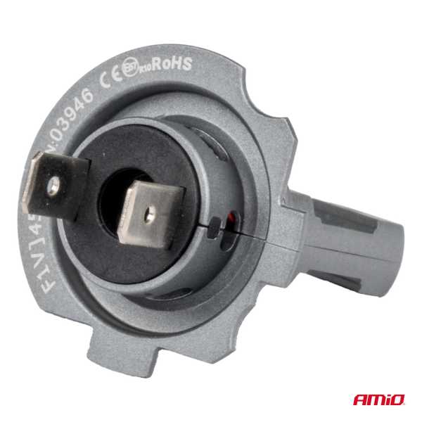 03946AM_4 H7 12V 50W 6.000K 4200LM CSP LED CAN-BUS SERIES X5 WINGER 2ΤΕΜ. AMIO - Image 4