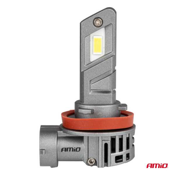 03947AM_5 H8/H9/H11 12V 50W 6.000K 4200LM CSP LED CAN-BUS SERIES X5 WINGER 2ΤΕΜ. AMIO - Image 5