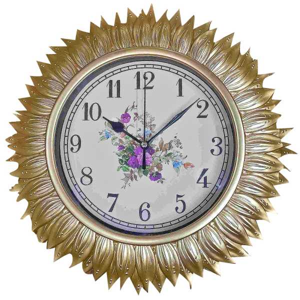 12-1999_1 Ρολόι Τοίχου Ήλιος ø29cm Homie 322019 - Image 2
