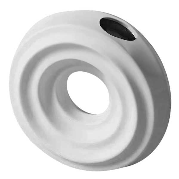 12-2008_1 Ανθοδοχείο Κεραμικό Οβάλ 18x17cm Homie 322028 - Image 2