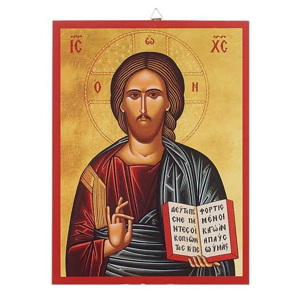 12-490_1 Θρησκευτική Εικόνα mdf 26x20cm Homie 32510 - Image 2