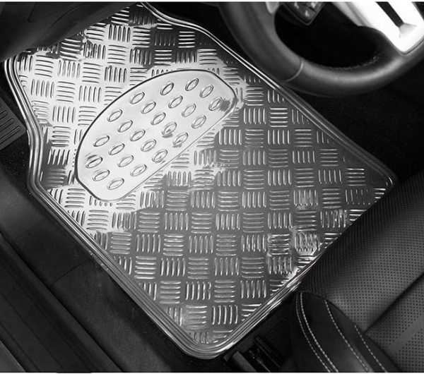 122292-1 Πατάκια αυτοκινήτου - Celebrity Car - 016 - 4pcs - 122292 - Silver - Image 2
