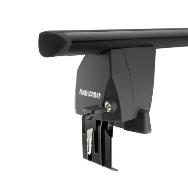 13350MB_3 TESLA MODEL Y 2019+ OE ΜΠΑΡΕΣ ΟΡΟΦΗΣ ΑΛΟΥΜΙΝΙΟΥ ΜΕ ΑΚΡΑ &  ΚΛΕΙΔΑΡΙΑ 137cm MENABO 2ΤΕΜ. - Image 3