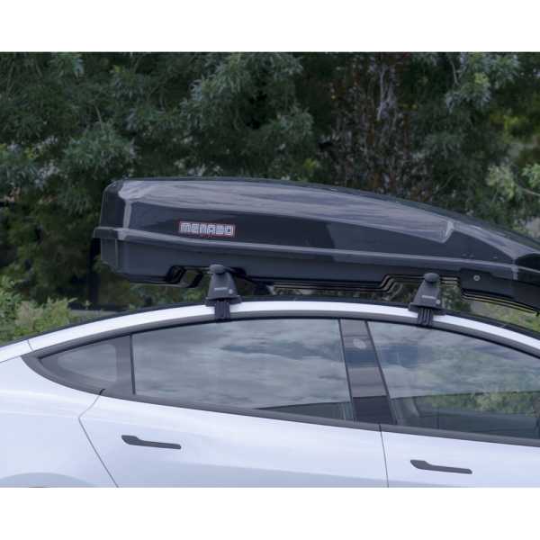 13350MB_4 TESLA MODEL Y 2019+ OE ΜΠΑΡΕΣ ΟΡΟΦΗΣ ΑΛΟΥΜΙΝΙΟΥ ΜΕ ΑΚΡΑ &  ΚΛΕΙΔΑΡΙΑ 137cm MENABO 2ΤΕΜ. - Image 4