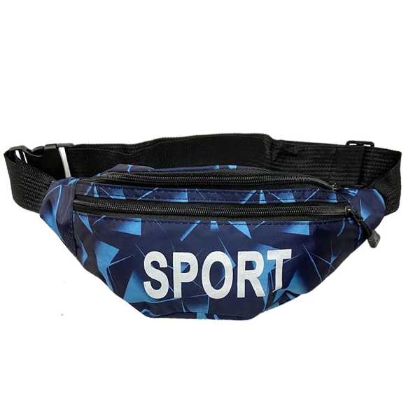 20-1170_1 Τσαντάκι Μέσης Sport 3 zip 32x12x8cm 4teen4ty 401190 - Image 2