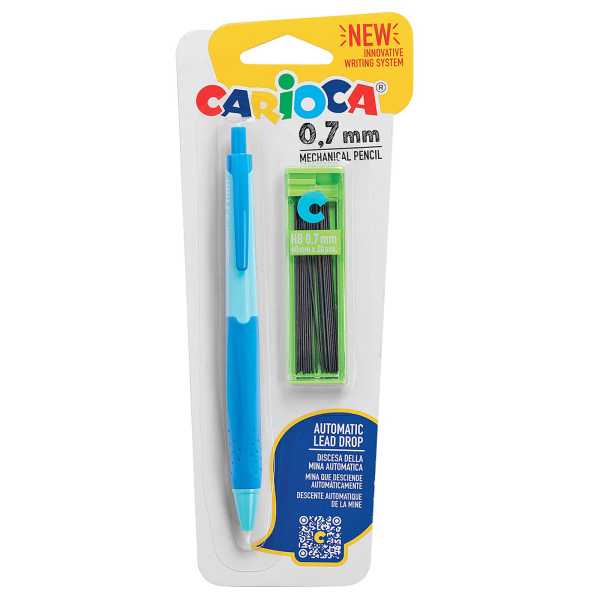 60-824_1 Μηχανικό Μολύβι με Μύτες 0,7mm Μύτες 0,7mm Carioca 40288 - Image 2