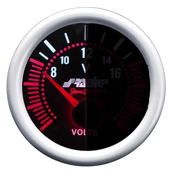 61oYoRyozjL._SL1194_ ΣΤΡΟΦΟΜΕΤΡΟ 0-10000rpm 52mm 2 INCH ΜΑΥΡΟ ΜΕ ΚΟΚΚΙΝΟ ΦΩΤΙΣΜΟ - Image 2
