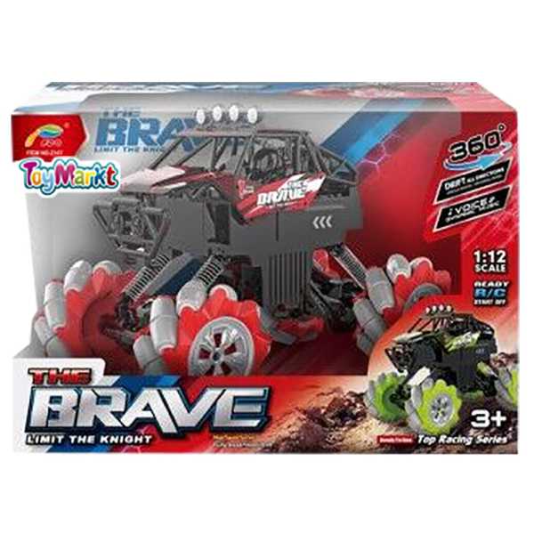 68-713_1 Τηλεκατευθυνόμενο Όχημα Brave με usb & Επαναφορτιζόμενη 37x25x21cm ToyMarkt 88733 - Image 2