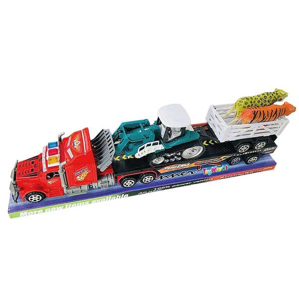 70-2270_1 Νταλίκα Friction με Τρακτέρ & ζώα 43x13x8cm ToyMarkt 902290 - Image 2