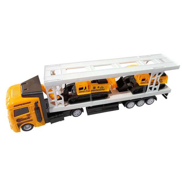 70-2295_1 Νταλίκα Friction με 2 Δομικά Pull Back 34x11x8cm ToyMarkt 902315 - Image 2