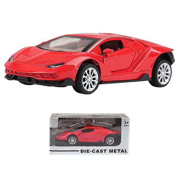 70-2298_1 Die Cast Pull Back 1:36 Lamborgini 15x7x7cm ToyMarkt 902318 - Image 2