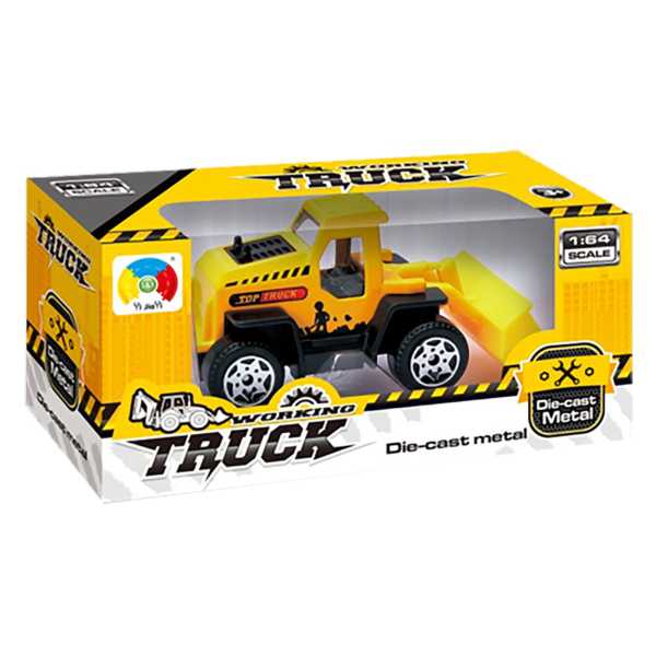 71-3066_1 Δομικό Όχημα Free Wheels Μεταλλικό 11x4x5cm ToyMarkt 913086 - Image 2