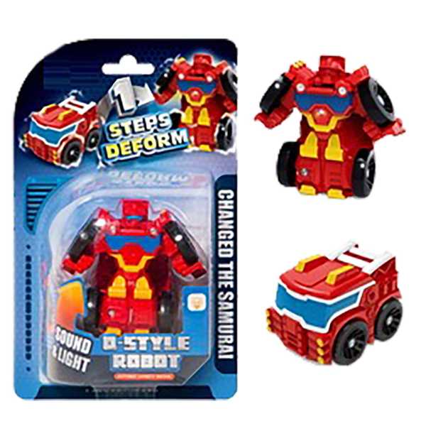 71-3141_1 Ήρωας Style Robot-Oxhma με φως & ήχο σε Καρτέλα 13x21x5cm ToyMarkt 913161 - Image 2