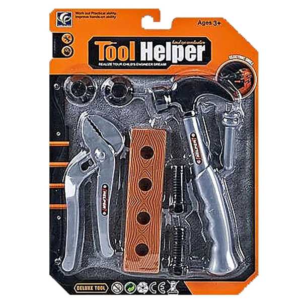 71-3432_1 Εργαλεία 8 τεμ Μικρή Καρτέλα 23x32cm ToyMarkt 913452 - Image 2