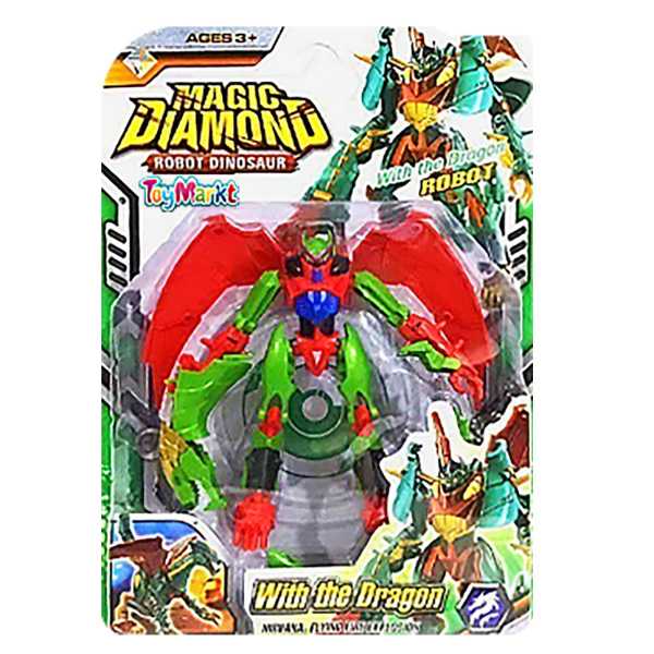 71-3506_1 Robot Δεινόσαυρος σε Καρτέλα 25x35x6cm ToyMarkt 913526 - Image 2