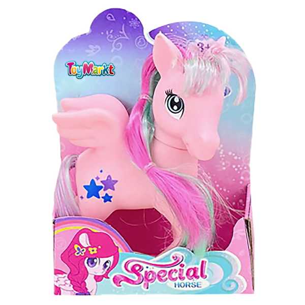 72-2071_1 Αλογάκι με Φτερά Special Horse 12x16x5cm ToyMarkt 922091 - Image 2