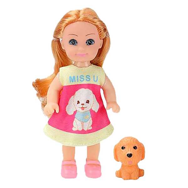 78-229_1 Κούκλα 11cm & Ζωάκι pet 8x16x4cm ToyMarkt 98249 - Image 2
