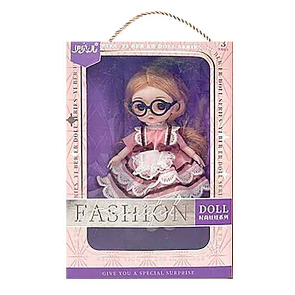 78-239_1 Κούκλα 16cm Fashion με Γυαλιά 15x22x6cm ToyMarkt 98259 - Image 2