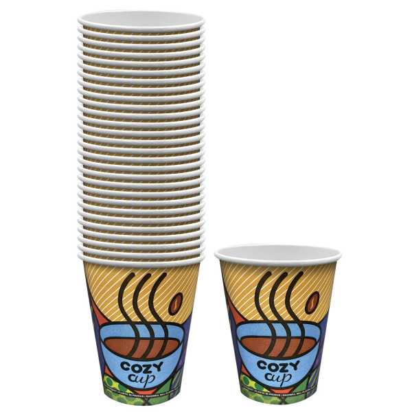80-2086_1 Ποτήρι Χάρτινο 12oz 50τεμ 11x9cm 400ml (12oz) Homie 1002106 - Image 2