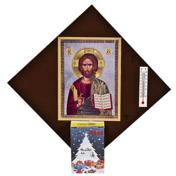 93-1129_1 Ημερολόγιο Εικόνα 14x14cm Xmasfest 1131149 - Image 2