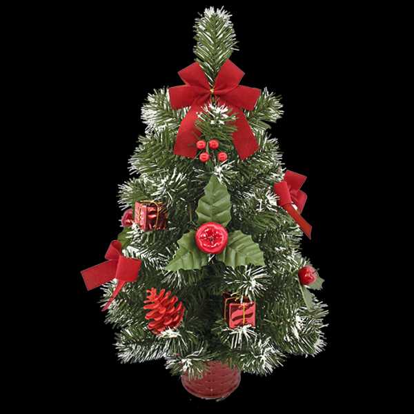 93-1175_1 Δεντράκι Στολισμένο 50cm Xmasfest 1131195 - Image 2