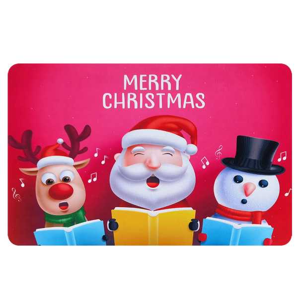 93-2427_1 Χαλάκι Εξώπορτας Xmas Βαρύ 58x38cm Xmasfest 1132447 - Image 2