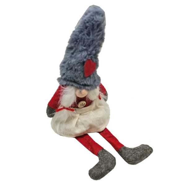 93-2945_1 Κουκλάκι Καθιστό Xmas 24x12cm Xmasfest 1132965 - Image 2