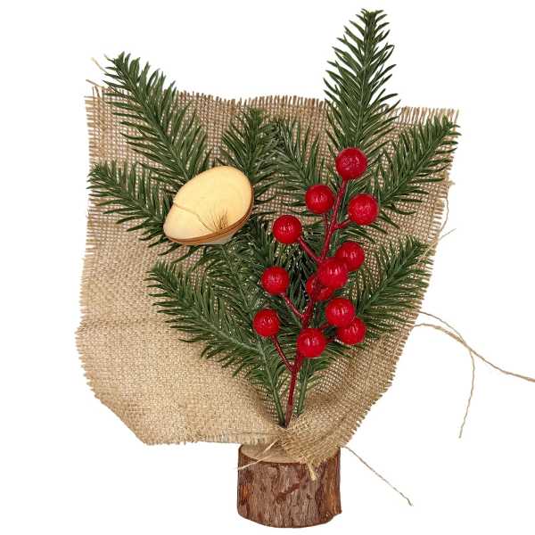 93-3632_1 Δεντράκι σε Κορμό 28cm Xmasfest 1133652 - Image 2