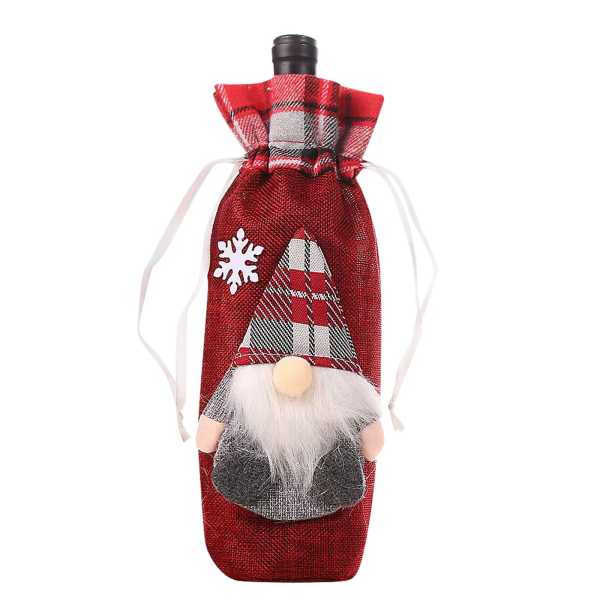 93-3933_1 Θήκη Κρασιού με 3D Άγιο 29x13cm Xmasfest 1133953 - Image 2