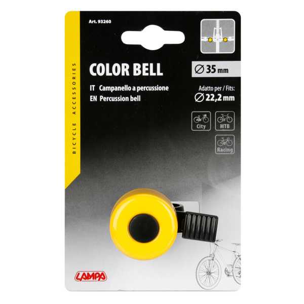 9326.0-LB_3 ΚΟΥΔΟΥΝΙ ΠΟΔΗΛΑΤΟΥ COLOR BELL 35mm UNIVERSAL (ΔΙΑΦΟΡΑ ΧΡΩΜΑΤΑ) 1ΤΕΜ. - Image 3