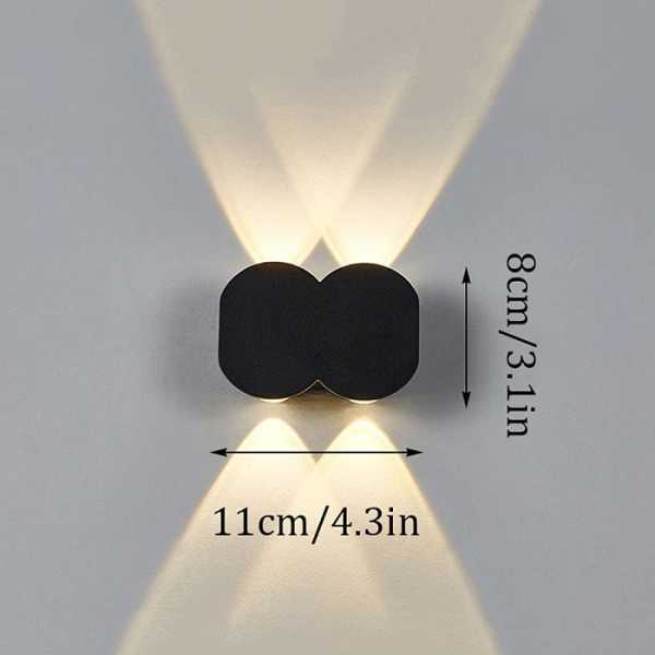941020-1 Επιτοίχιο φωτιστικό LED - Απλίκα - Warm White - 1002-4 - 941020 - Image 2