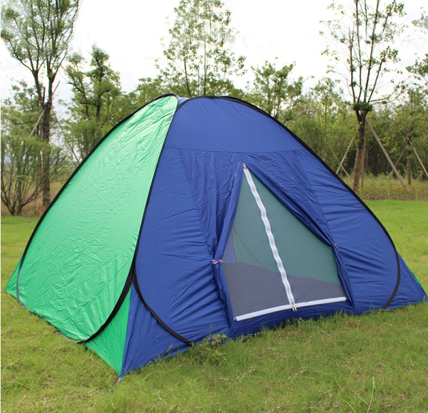 960040-1 Σκηνή Camping 3 ατόμων - YB3038 - 2x2m - 960040 - Blue/Green - Image 2