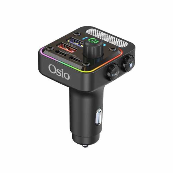 xr:d:DAF76g1oaiE:19,j:7110475826248910330,t:24020707 FM TRANSMITTER ΑΝΑΠΤΗΡΑ 12V ΜΕ BLUETOOTH OFT-4260BT ΦΟΡΤΙΣΤΗ USB TYPE-A + USB TYPE-C OSIO - Image 2