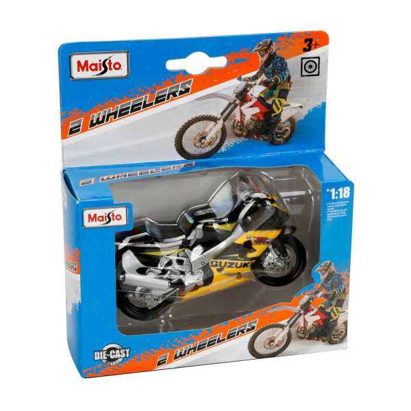 BU31300_11 ΜΙΝΙΑΤΟΥΡΕΣ BMW/HONDA/KAWASAKI/YAMAHA MOTO 1:18 MAISTO 12ΤΕΜ. - Image 11