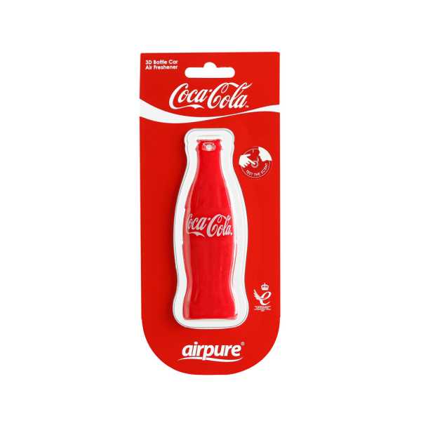 FOBCC13DBOTCDU9_6 ΑΡΩΜΑΤΙΚΑ ΚΡΕΜΑΣΤΑ 3D BOTTLE  ΣΕ ΣΧΕΔΙΟ ΜΠΟΥΚΑΛΙ COCA-COLA ΔΙΑΦΟΡΑ ΑΡΩΜΑΤΑ ΣΕ DISPLAY 12ΤΕΜ. - Image 6