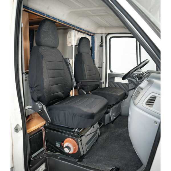 L5504.1_2 ΚΑΛΥΜΜΑΤΑ ΚΑΘΙΣΜΑΤΩΝ TRAVEL EASY FIT ΓΙΑ ΤΡΟΧΟΣΠΙΤΟ ΣΕ ΜΑΥΡΟ ΧΡΩΜΑ ΜΕ ΠΛΕΞΗ ΖΑΚΑΡ 2ΤΕΜ. - Image 2