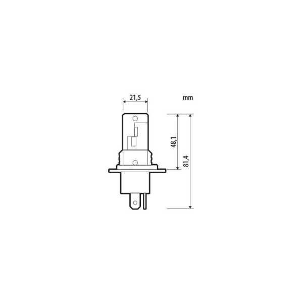 L5767.8_2 H4 24V P43t 2130/1320lm 6.500k HALO LED QUICK-FIT VENUS SERIES PLUG & PLAY 1ΤΕΜ - Image 2