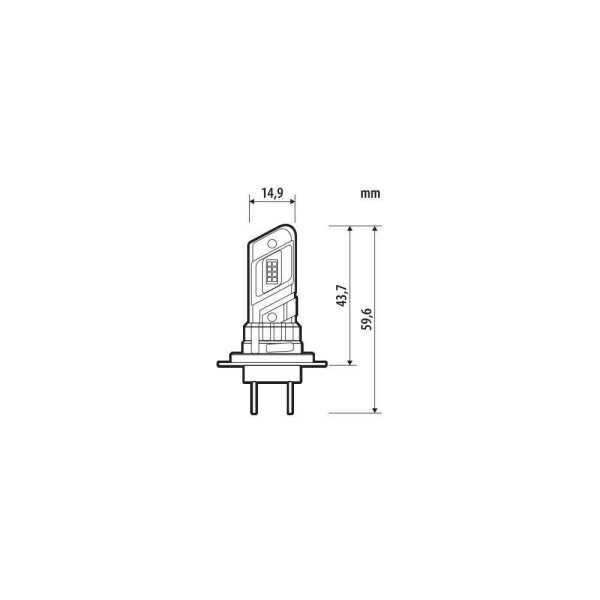 L5768.2_2 H7 24V PX26d 2600lm 6.500k HALO LED QUICK-FIT ALIEN-X SERIES PLUG & PLAY 1ΤΕΜ - Image 2